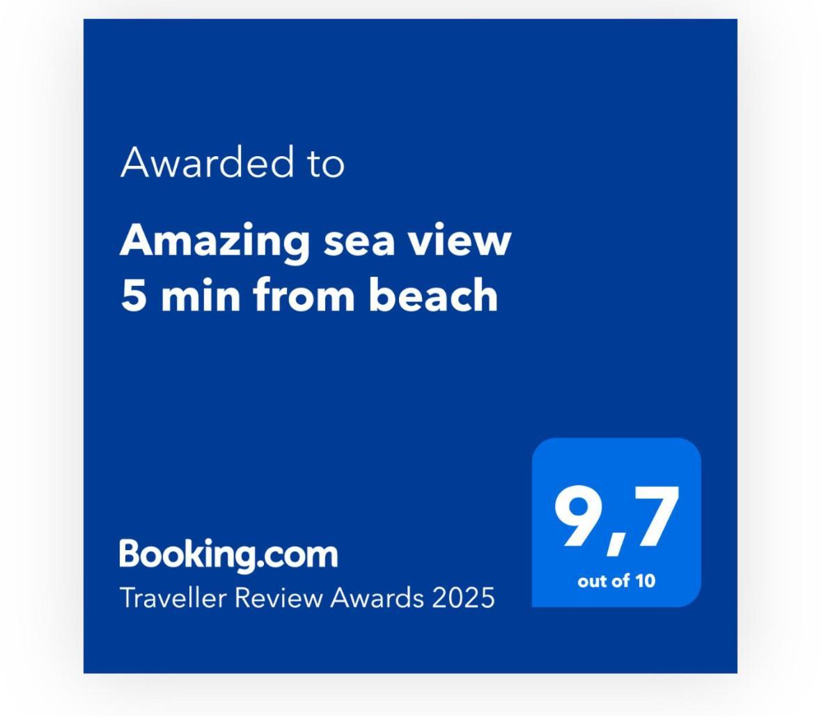 Amazing Sea View 5 Min From Beach Эстепона Экстерьер фото